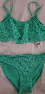 NWT Girls Size 12-14 2 piece swimsuit